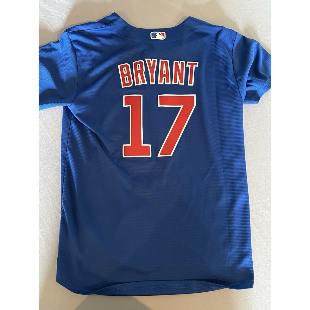 Youth Chicago‎ Cubs Kris Bryant Jersey #17 Large 14/16 Blue